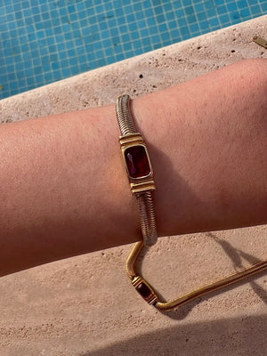 The Diana Snake Chain Collection - Necklace and Bracelet