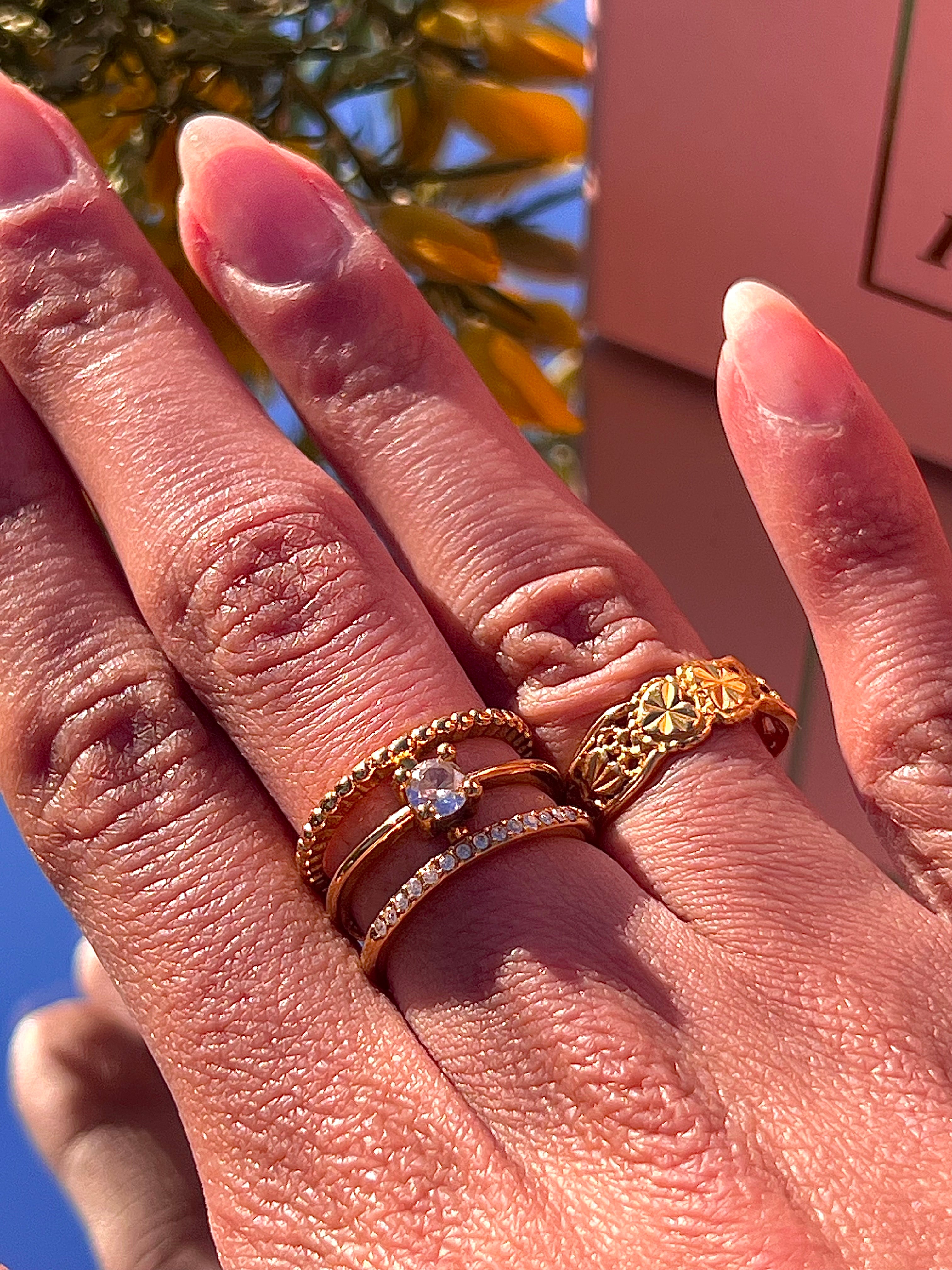 The Adjustable Aria Ring – Grace & Faith