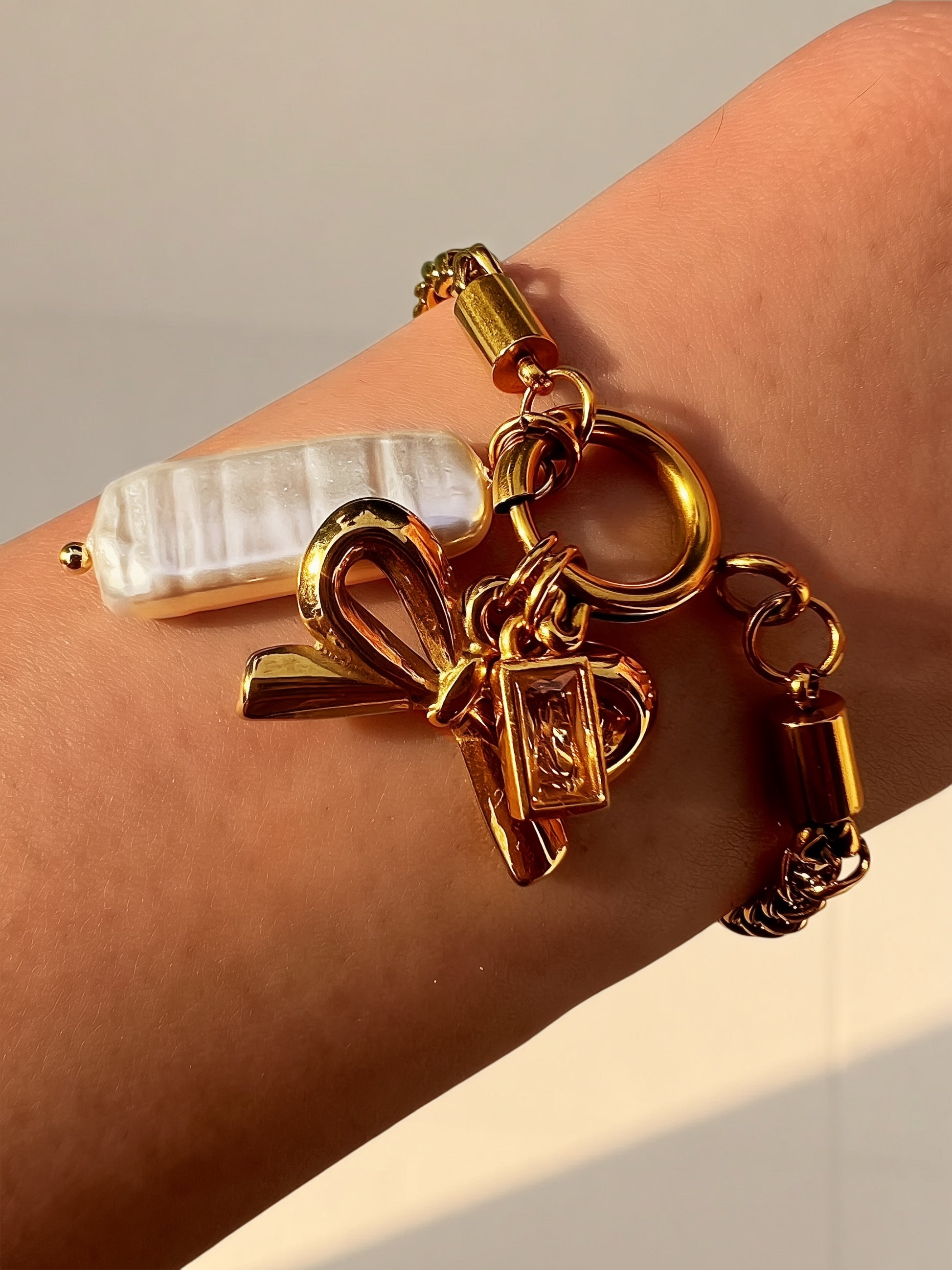The Melissa Charm Collection - Necklace and Bracelet