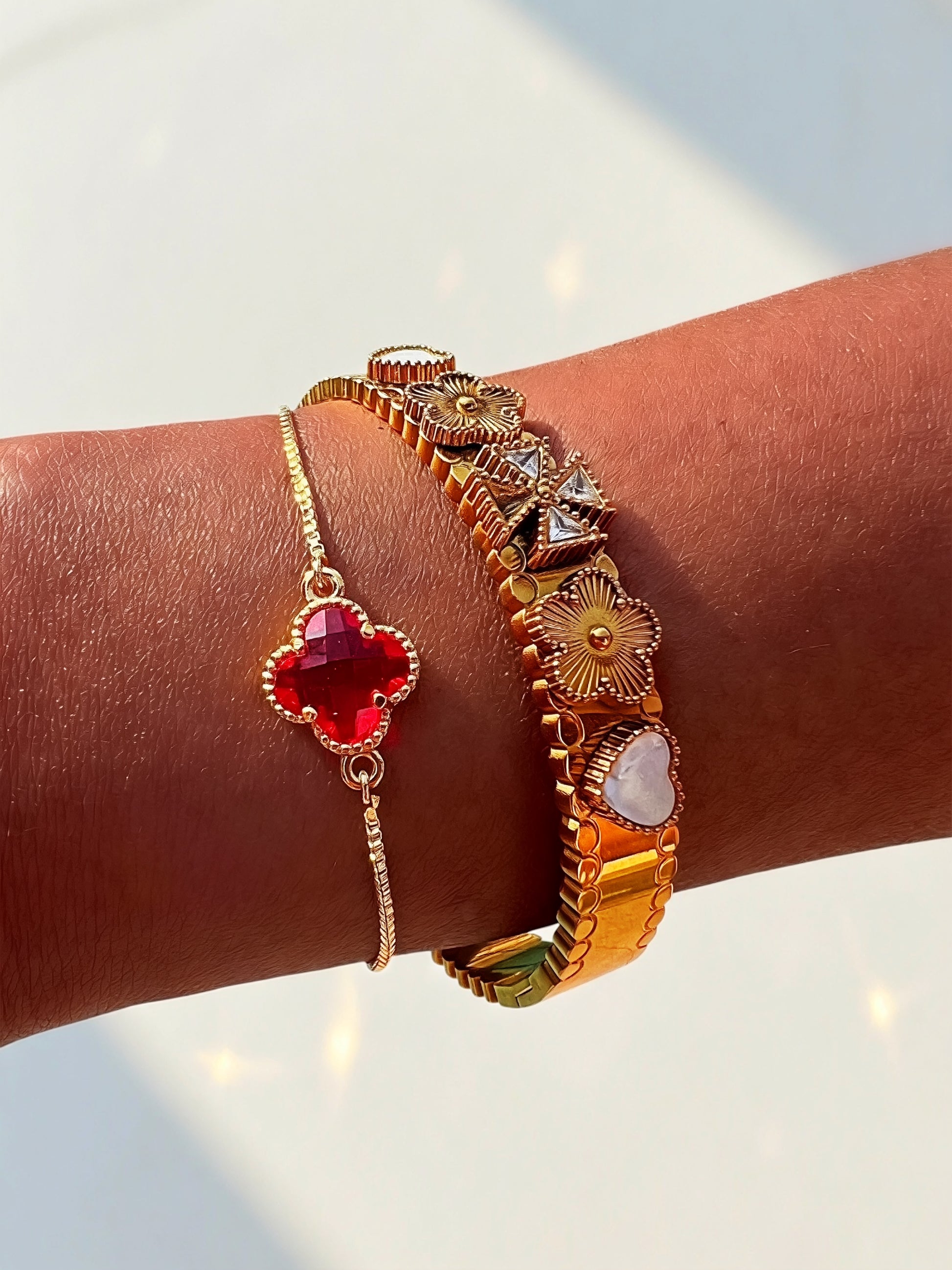 The Danielle Clover Bracelet - Adjustable
