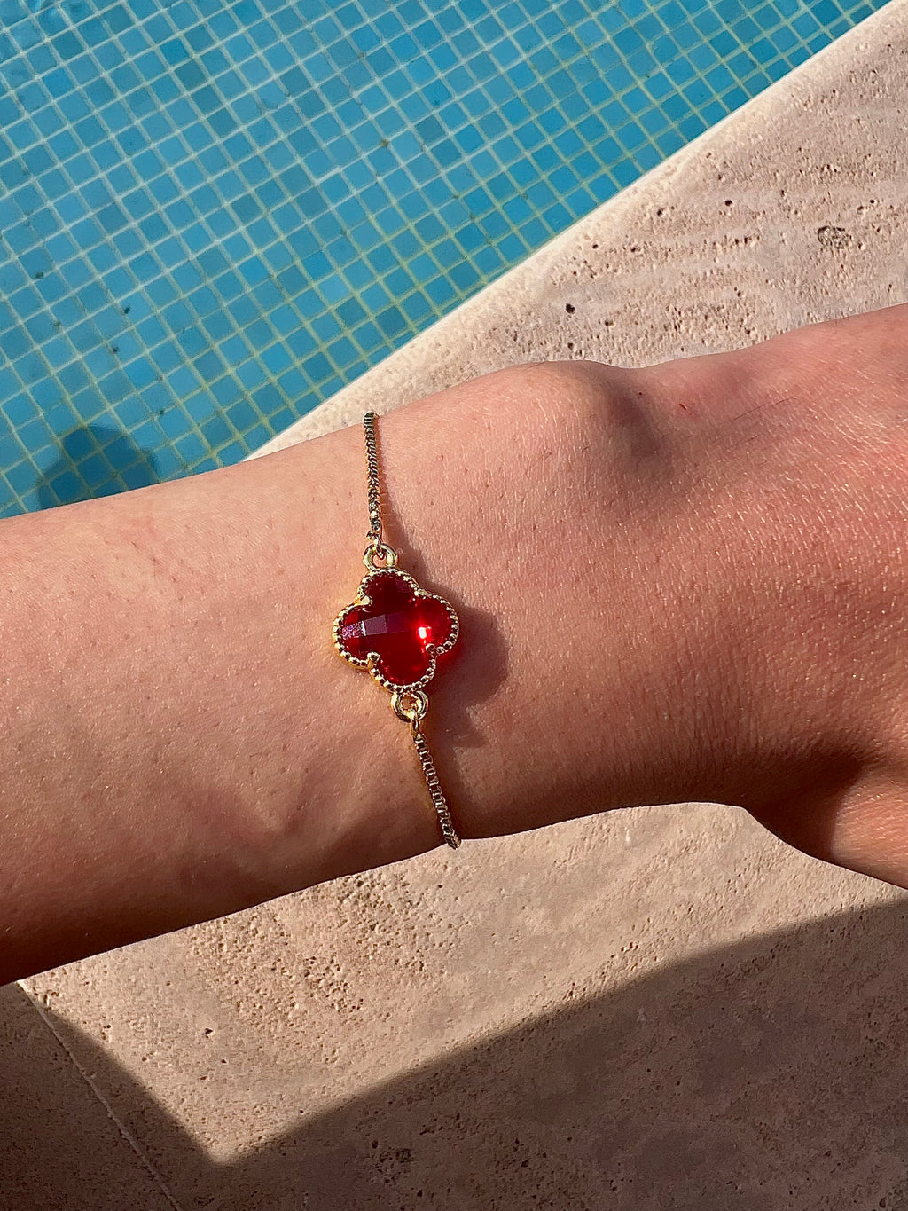 The Danielle Clover Bracelet - Adjustable
