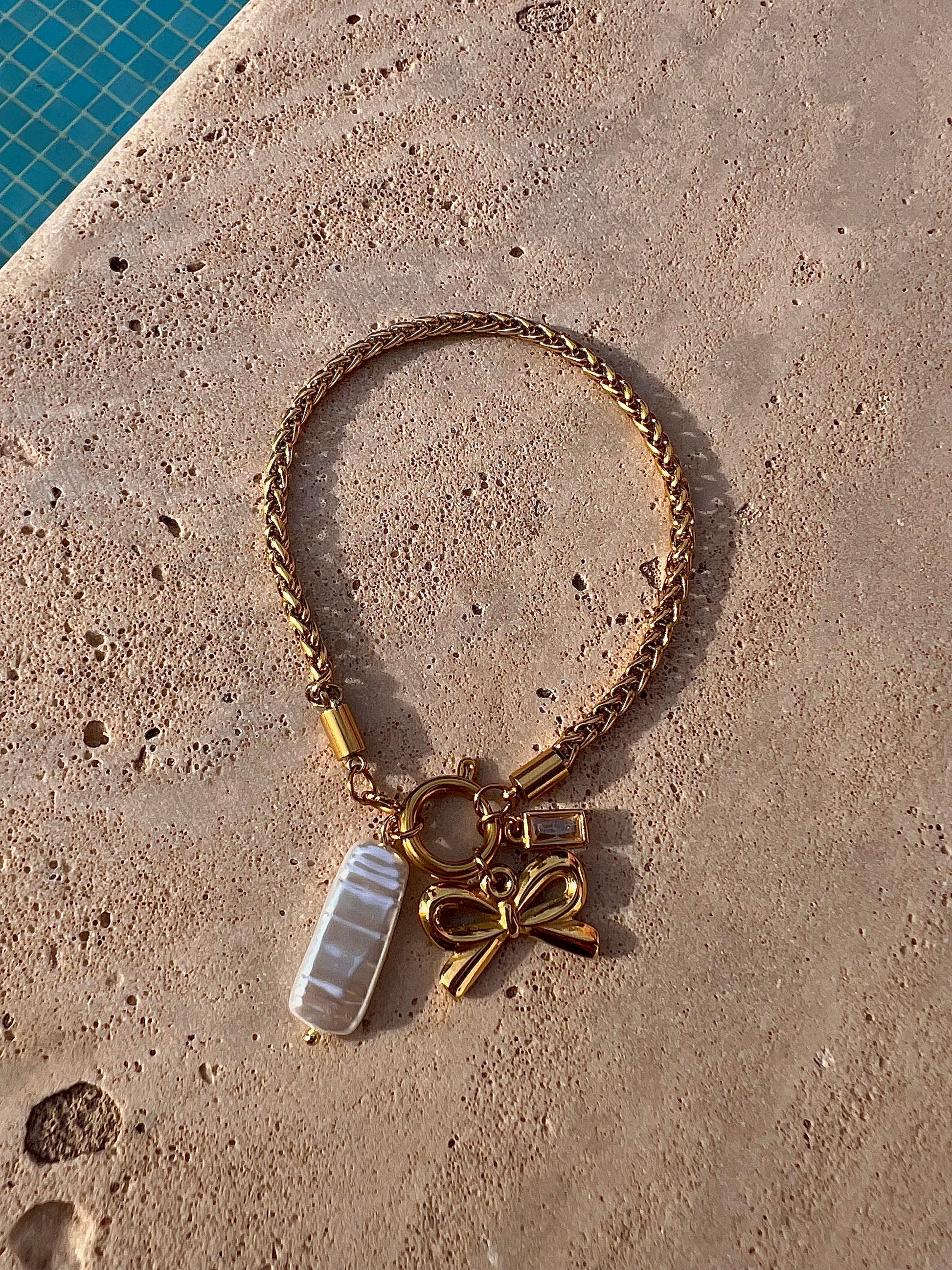 The Melissa Charm Collection - Necklace and Bracelet