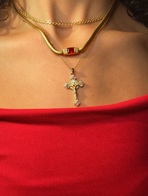 The Gemstone Crucifix