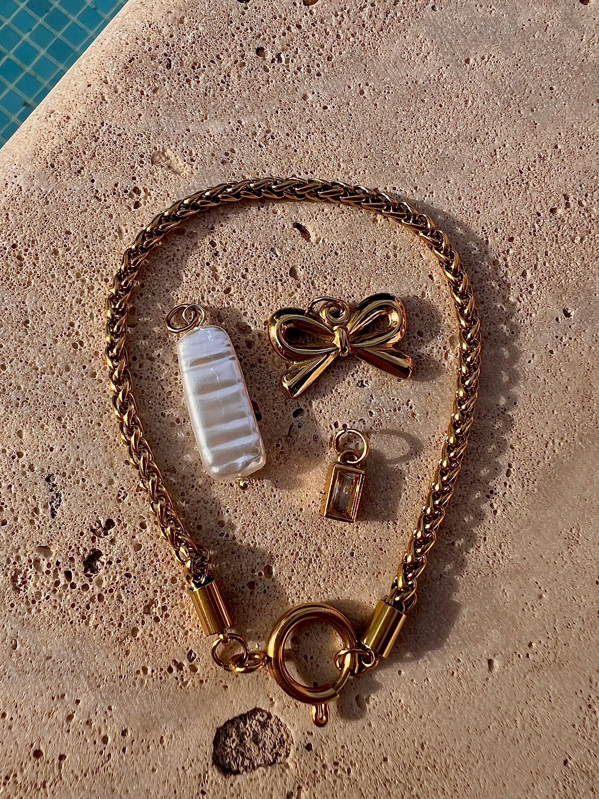 The Melissa Charm Collection - Necklace and Bracelet