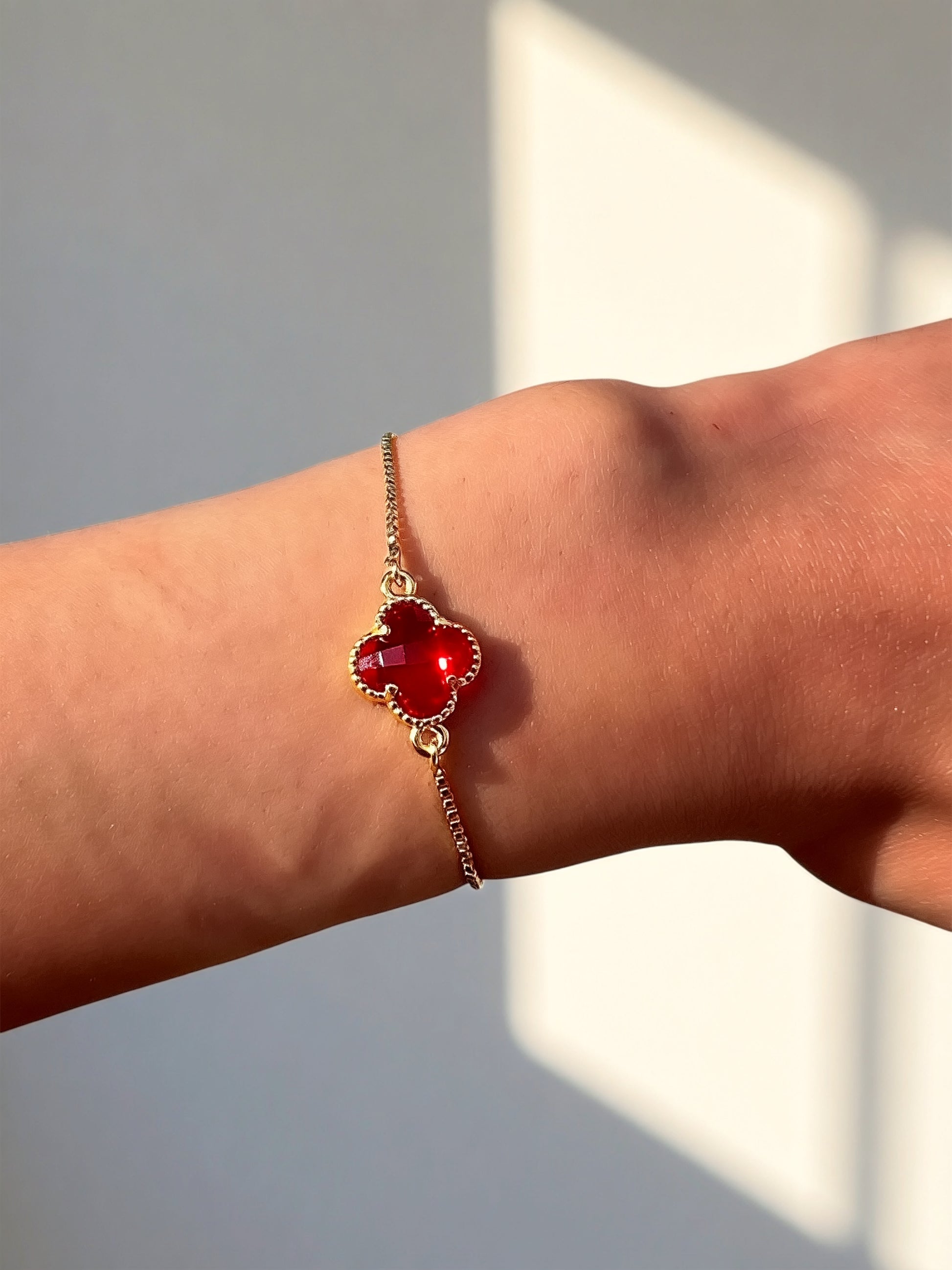 The Danielle Clover Bracelet - Adjustable