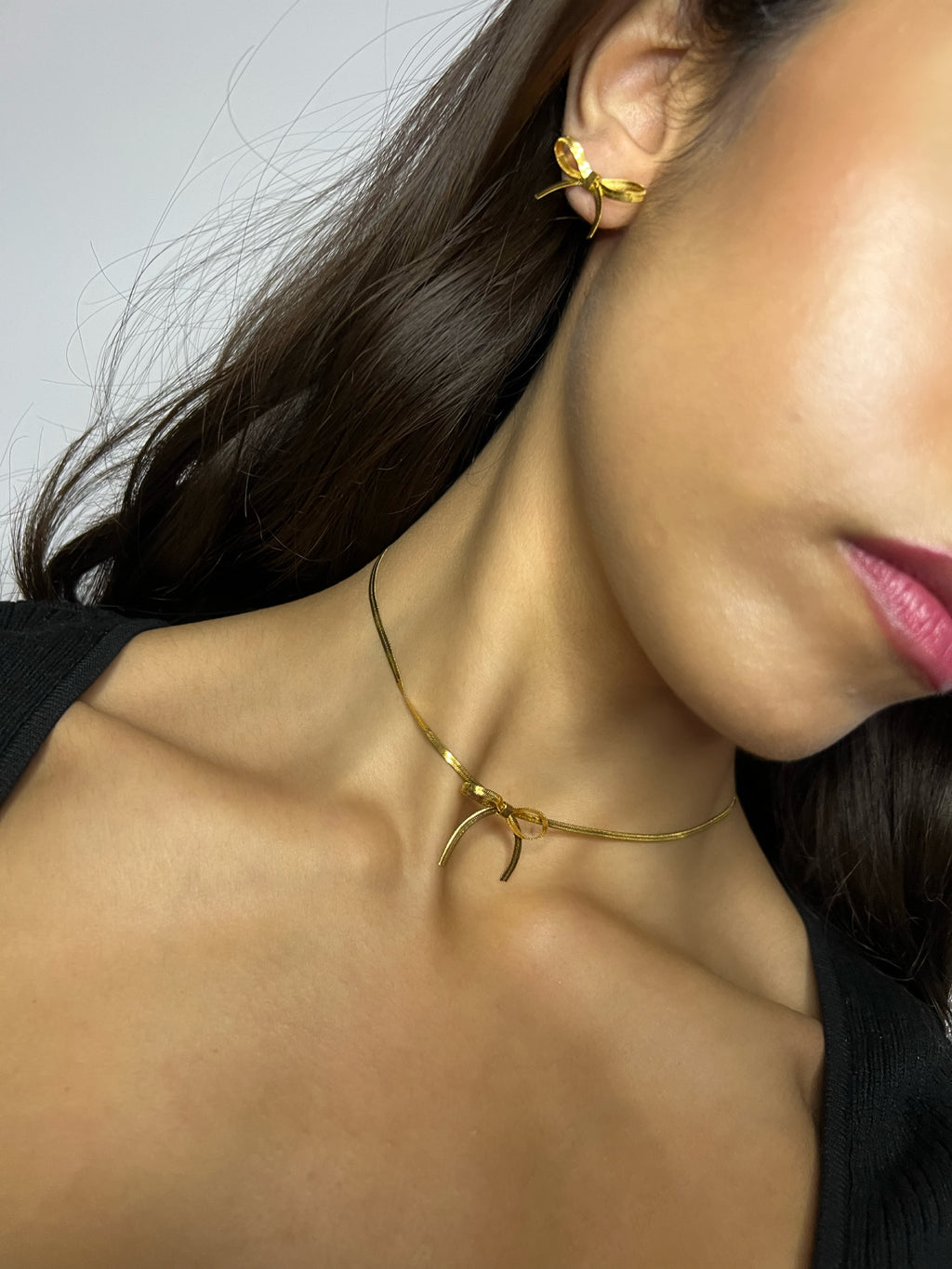 The Belle Bow Choker