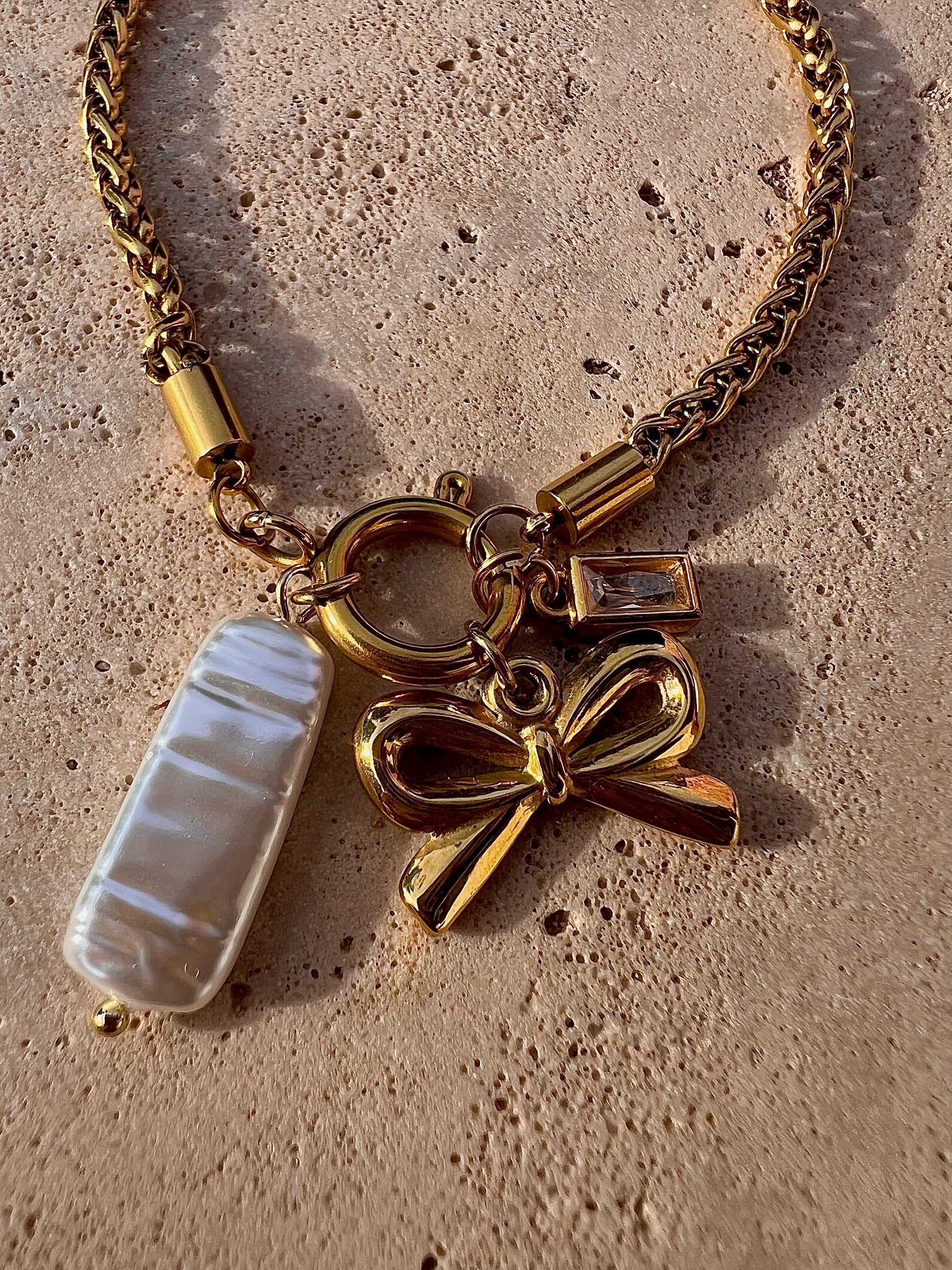 The Melissa Charm Collection - Necklace and Bracelet