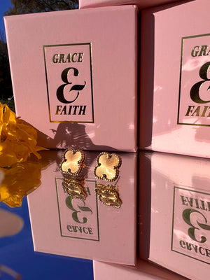 The Clover Stud Earrings