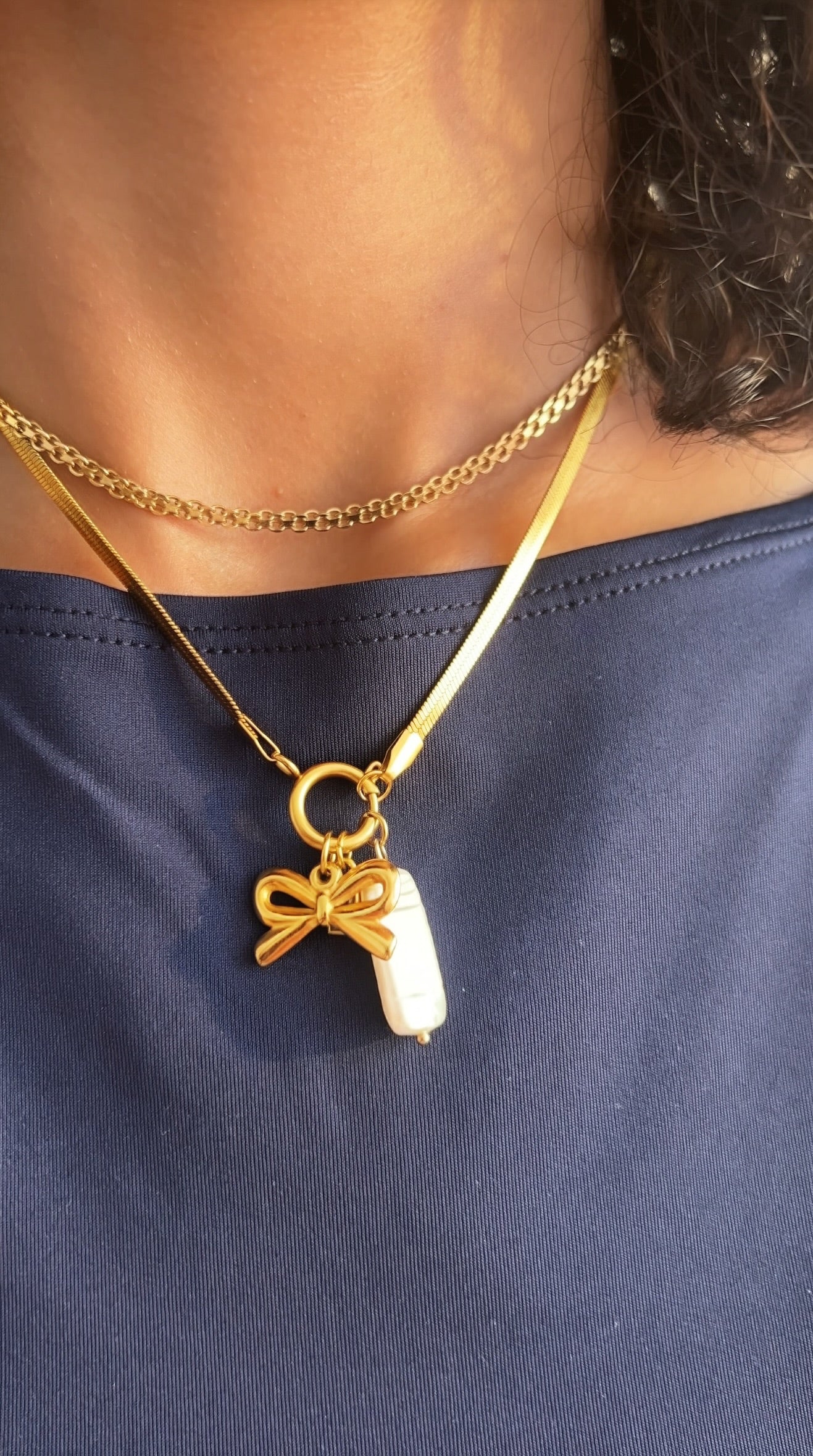 The Melissa Charm Collection - Necklace and Bracelet