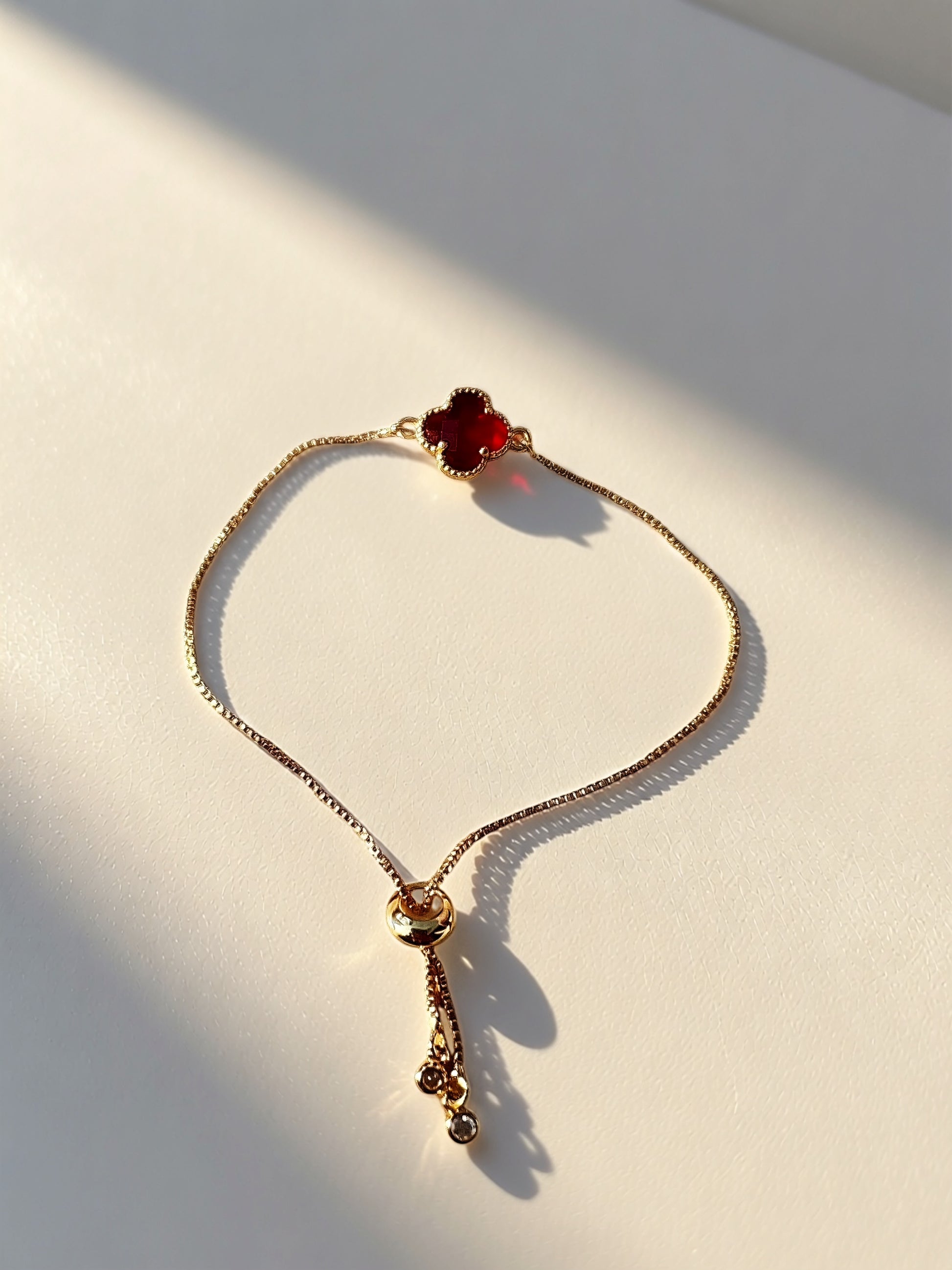 The Danielle Clover Bracelet - Adjustable