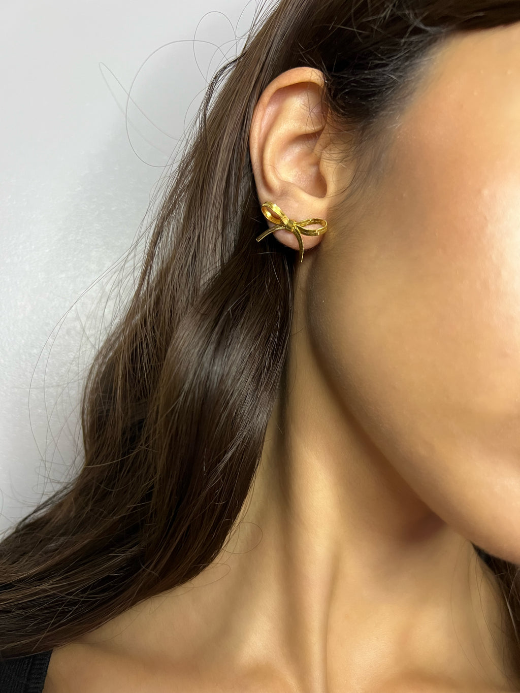 The Belle Bow Stud Earrings