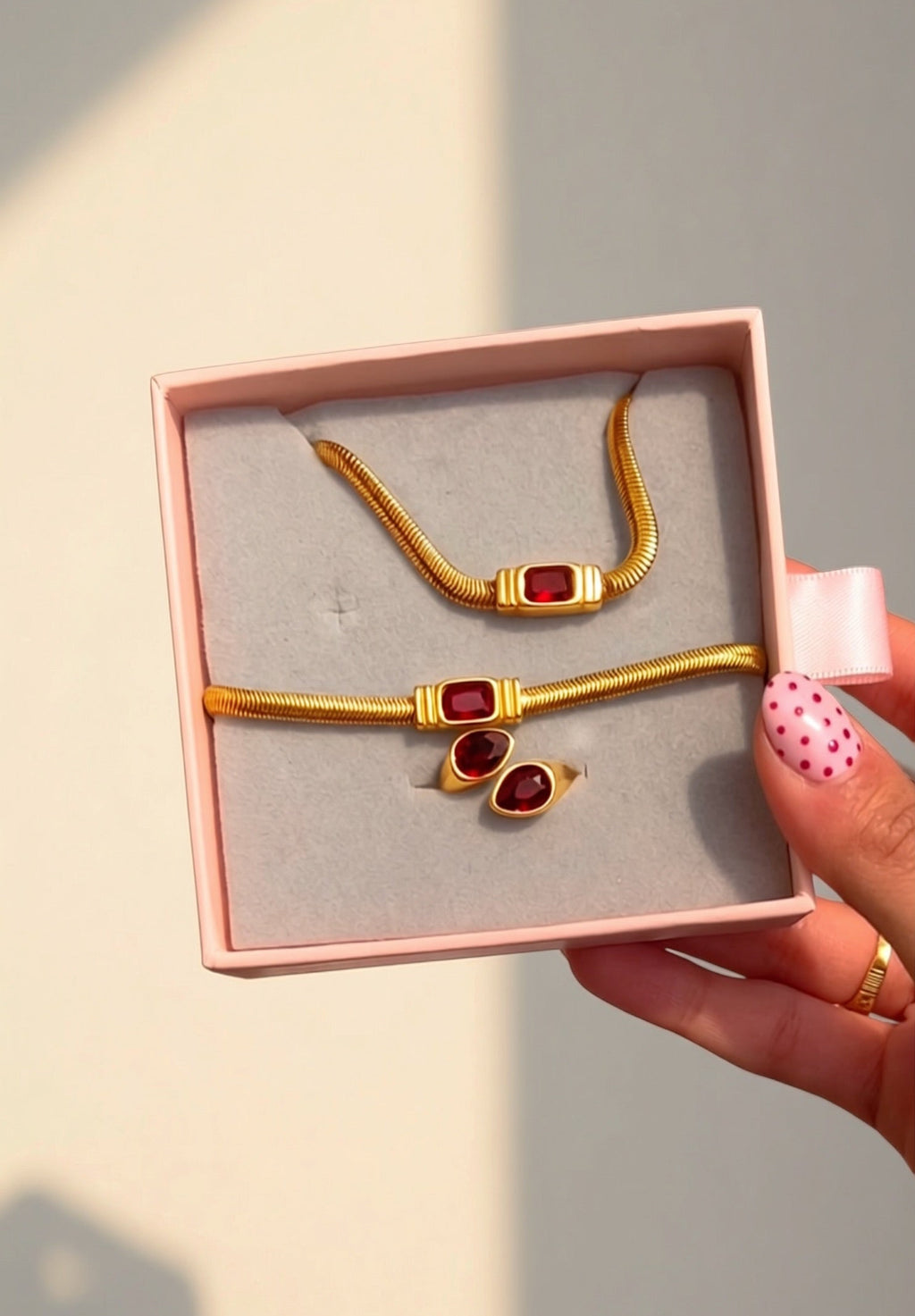 The Diana Snake Chain Collection - Necklace and Bracelet