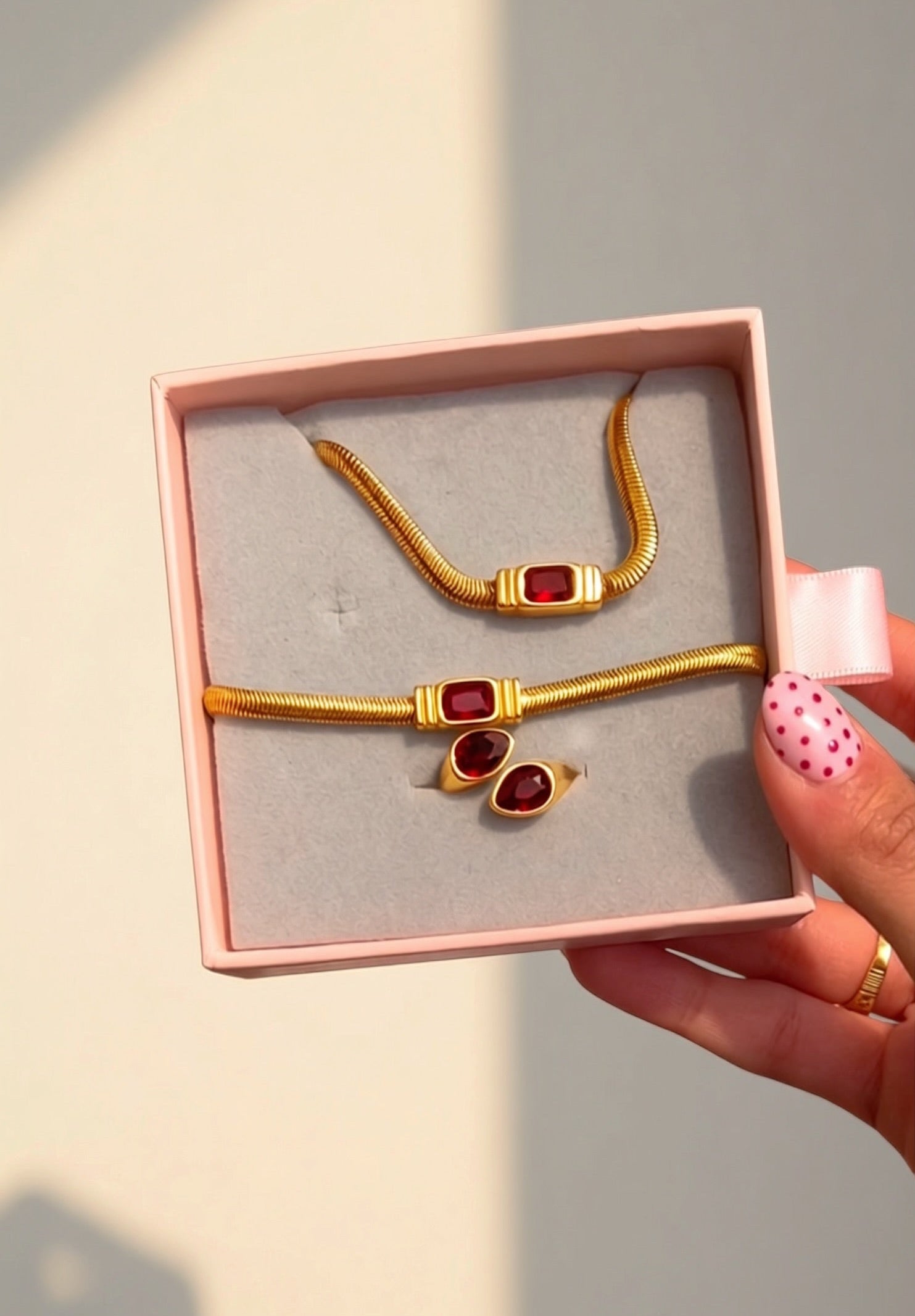 The Diana Snake Chain Collection - Necklace and Bracelet