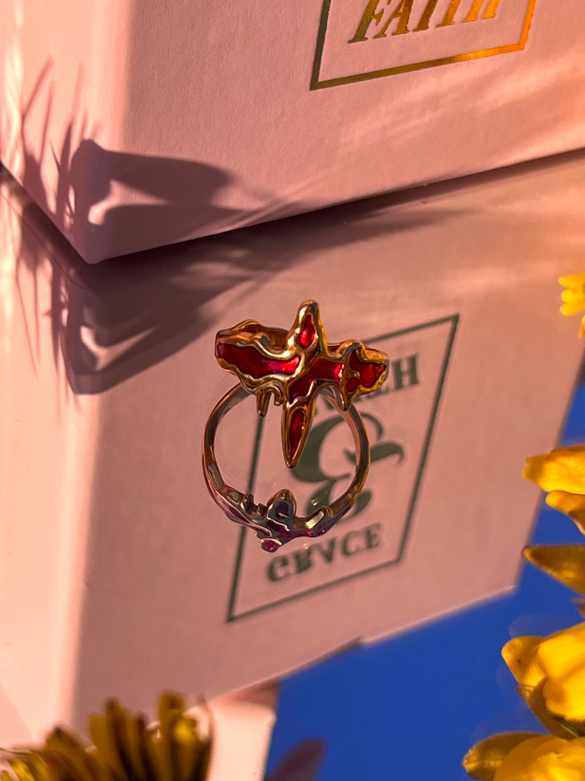 The Adjustable Unisex Flame Ring