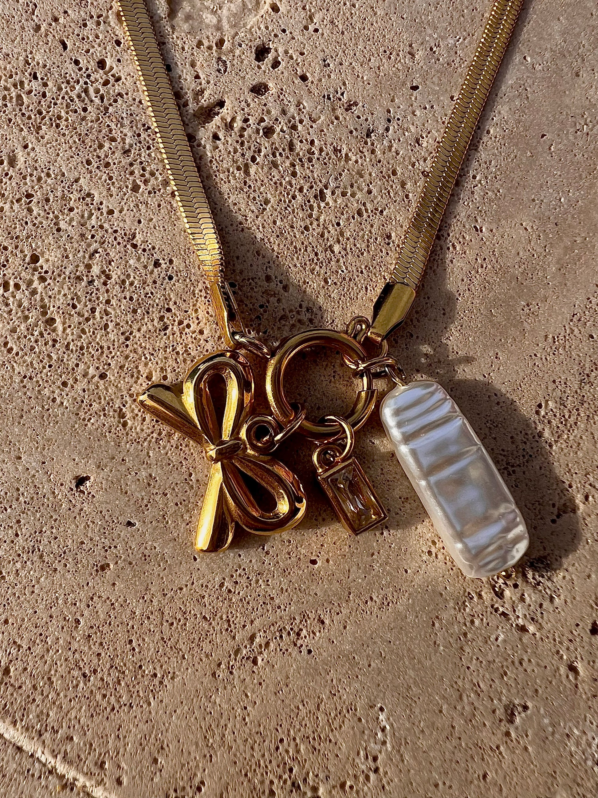 The Melissa Charm Collection - Necklace and Bracelet