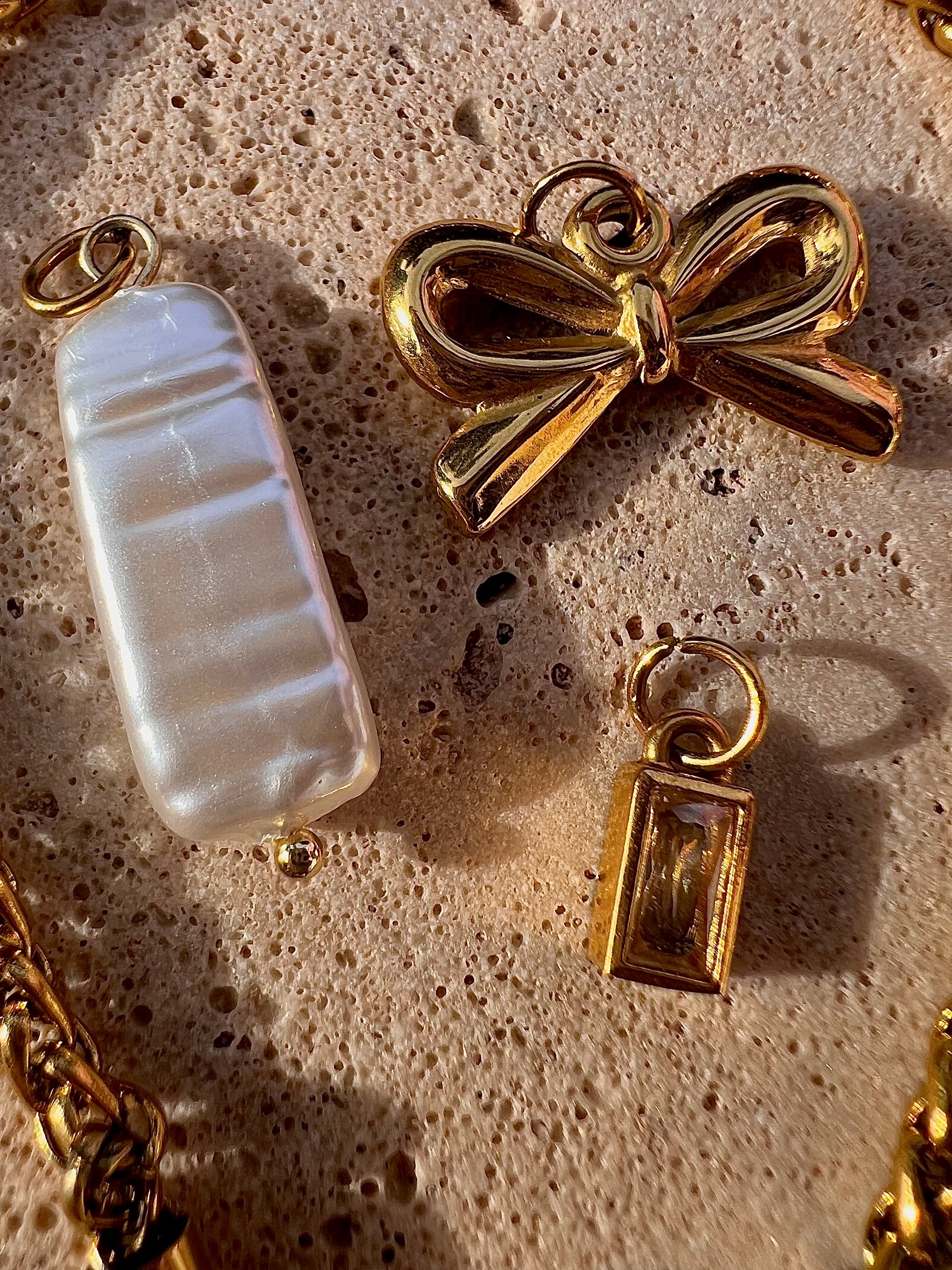 The Melissa Charm Collection - Necklace and Bracelet