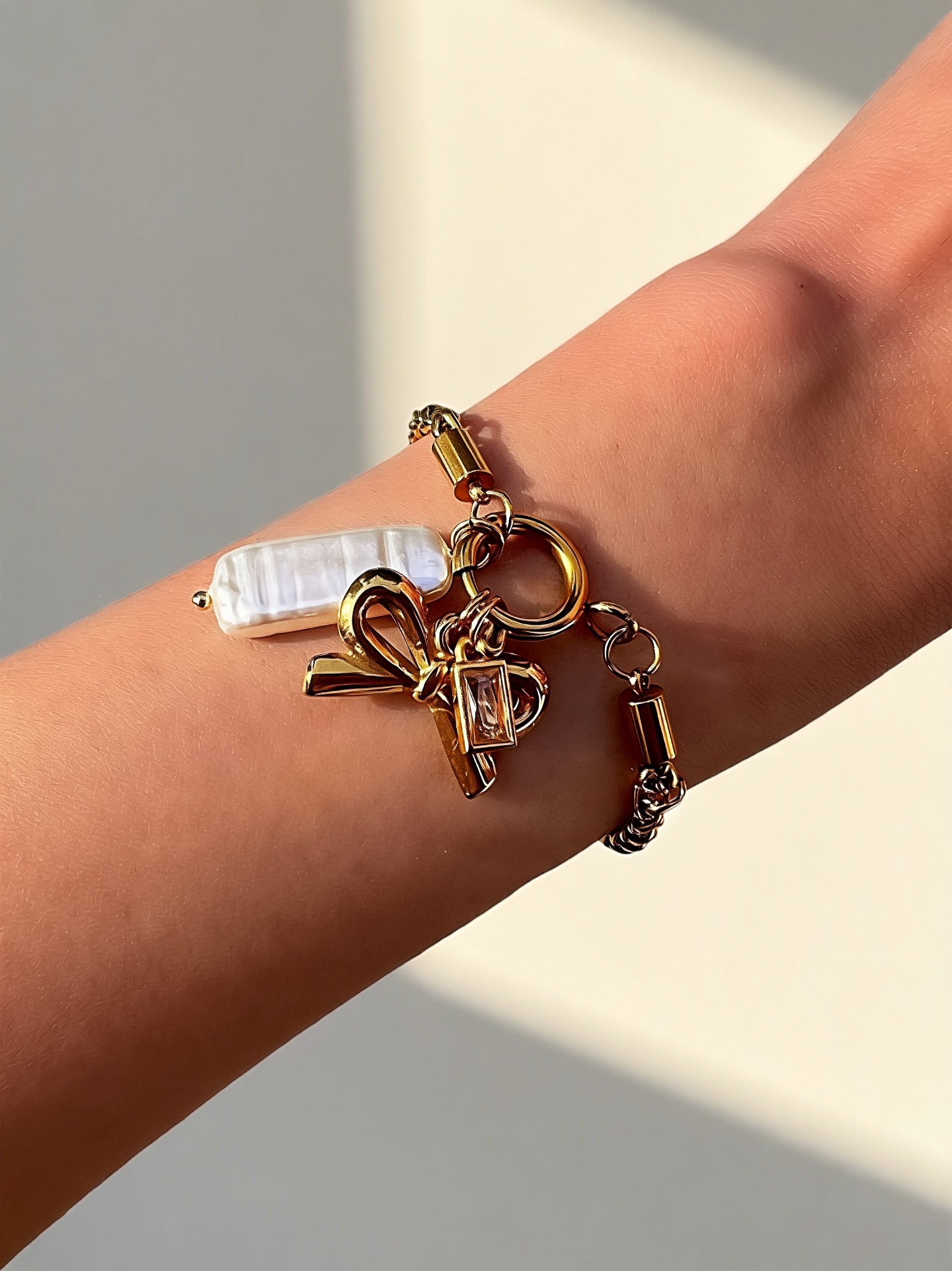 The Melissa Charm Collection - Necklace and Bracelet