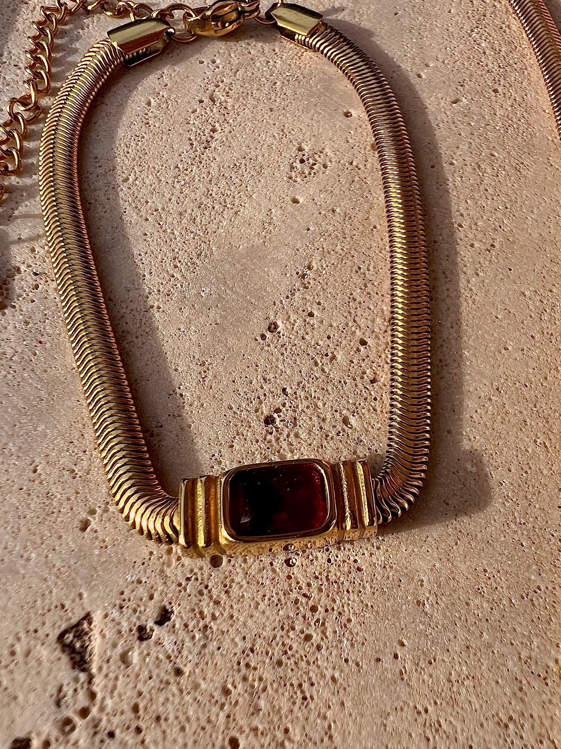 The Diana Snake Chain Collection - Necklace and Bracelet