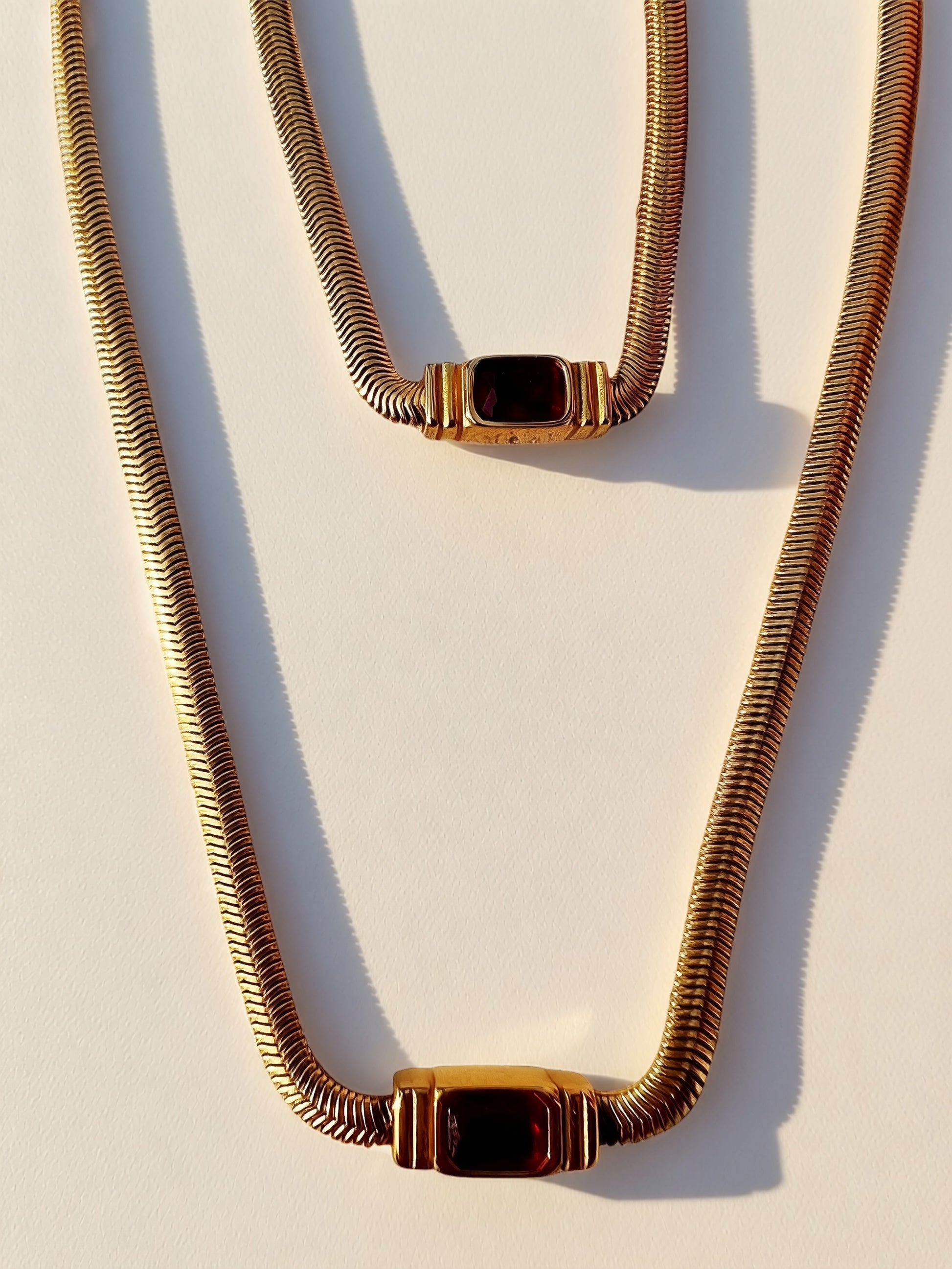 The Diana Snake Chain Collection - Necklace and Bracelet